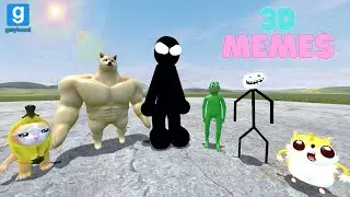 【Gmod】 3D Memes Nextbots Fanmade