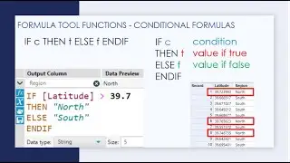 Alteryx Formula Tool - Conditional Formula Demonstration