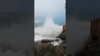 Black sea Sochi storm!