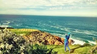 Golf tour with dad 2013