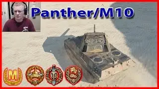 World Of Tanks Panther/M10 Ace Tanker Gameplay And a Nice Carry