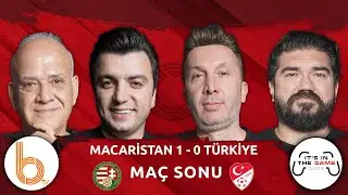 Macaristan 1-0 Türkiye Maç Sonu | Bışar Özbey, Rasim Ozan, Ahmet Çakar ve Evren Turhan