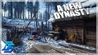 A NEW DYNASTY IS BORN, BUILDING OUR FIRST HOME  - Medieval Dynasty Gameplay (2021) - Part 1