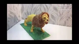 Видео лепка Лев