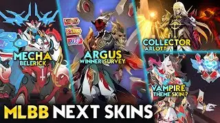 ARGUS LIMITED SKIN | VAMPIRE THEME SKIN | BELERICK MECHA - Mobile Legends #whatsnext