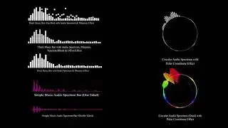 Free After Effect Audio Spectrum Templates । Borno Digital