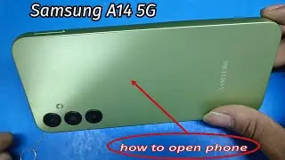 Samsung A14 5G Open Back panel || how to open phone || #mobile #trending