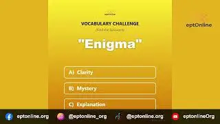 DAILY VOCABULARY CHALLENGE 