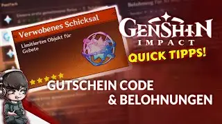 Gutschein-Code & Belohnungen - GENSHIN IMPACT QUICK TIPPS - Guide Deutsch