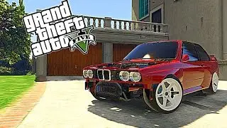 GTA 5 Mods : BMW M3 E30 Drift Edition Mod + Drift Track