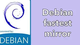 Fastest Debian mirror, and how to find it