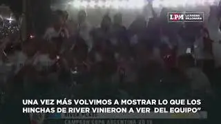 Homenaje a Marcelo Gallardo en River Plate.
