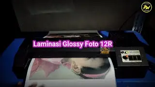 Laminasi Glossy Foto 12R