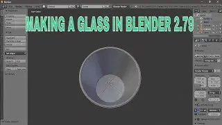 how to make a glass in blender