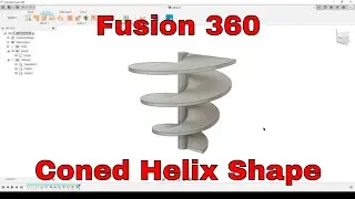 Fusion 360 - Helix Shape (Answer to FB question)