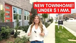 Touring a Brand New Townhouse under $1 mln. Near Los Angeles