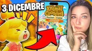 e' stato ANNUNCIATO il NUOVO ANIMAL CROSSING pocket camp !