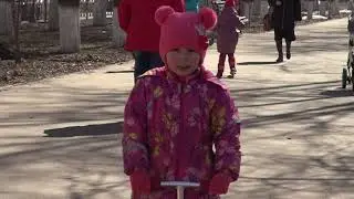 Мира и самокат 2019