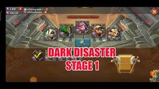 TANTANGAN TERBATAS : DARK DISASTER STAGE 1 - LORDS MOBILE [KHUSUS AKUN BARU]
