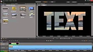 Transparenter Titel mit Chromakey Effekt in Pinnacle Studio