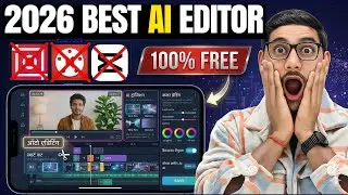 Best FREE AI Video Editor 2026 🔥 No Watermark Auto Editing | AI Video Editing App