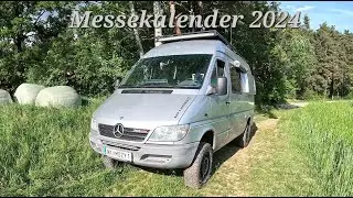 Messekalender 2024 Abenteuer Allrad  Travelcon  Adventure Allrad Austria