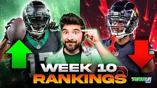 Week 10 Fantasy Football Rankings | Studs, Sleepers, Start-Sits & More