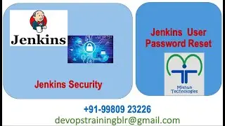 Jenkins User Password Reset - Mithun Technologies - 9980923226