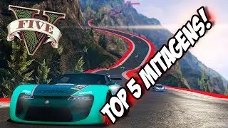 TOP 5 MITAGENS EM CORRIDAS NO GTA 5! WIN COMPILATION! EPIC MOMENTS!