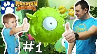ПРИКЛЮЧЕНИЯ РЕЙМАНА [#1] | Прохождение игры Rayman Adventures | Матвей Котофей Летсплей