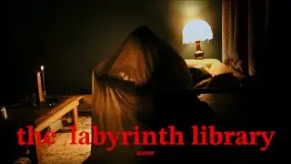 you're exploring an old library (calming ASMR adventure)