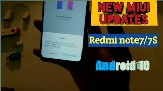 Miui12 for redmi note 7/7s stable rolledout v12.0.1.0 || Android 10 Based miui 12