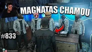 OS MAGNATAS CHAMARAM O LEVI PARA CONVERSAR! EP 833