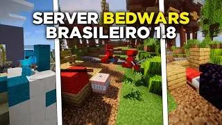NOVO SERVIDOR MINECRAFT BEDWARS - PARTY TIME e SOLO
