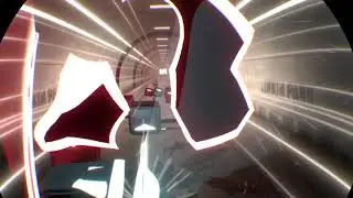 {Expert +} Given Up - A RANK first try! (Beat Saber PSVR)