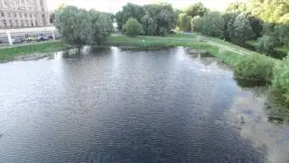 Лефортовский парк с квадрокоптера