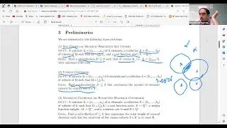 Lesson 1: Network Algorithms and Approximations by Mohammad Hajiaghayi: Introduction and Set Cover