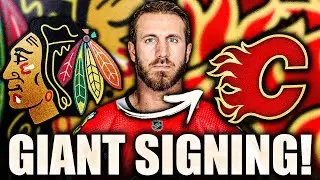 THE CALGARY FLAMES JUST MADE A GIANT SIGNING… JARRED TINORDI FROM THE CHICAGO BLACKHAWKS