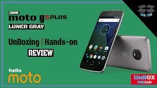 MOTO G5 PLUS 3gb Variant UNBOXING & REVIEW LUNER GRAY