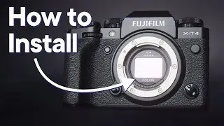 Kolari Magnetic Clip-in Filter For Fujifilm X | Installation Tutorial