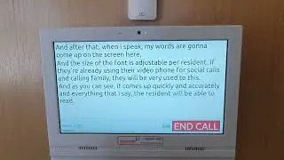 Konnekt Captioning Videophone - Care Home Captioning
