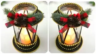 DIY Christmas lantern | Christmas crafts | Christmas decor