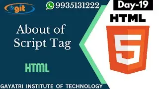 About of Script Tag in HTML | With full details in Hindi | GIT Education