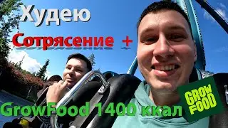 Худею с сотрясением и GrowFood 1400 ккал