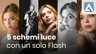 5 schemi luce con un solo flash