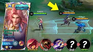 LANCELOT MARQUESS OF BLADES + FULL DAMAGE BUILD IS BROKEN! 🔥 | LANCELOT INTENSE SOLO RANK GAMEPLAY!