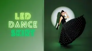 LED dance skirt