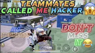 Teammates called me hacker😂 (don’t miss it) | Pubgmobile | B2S DESTROYER