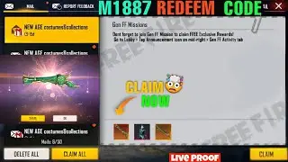 M1887 New Skin Redeem Code | 18 May 2022 Redeem Code | FF Today Redeem Code