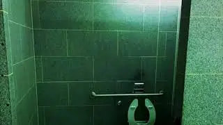 you are hiding in the bathroom at school